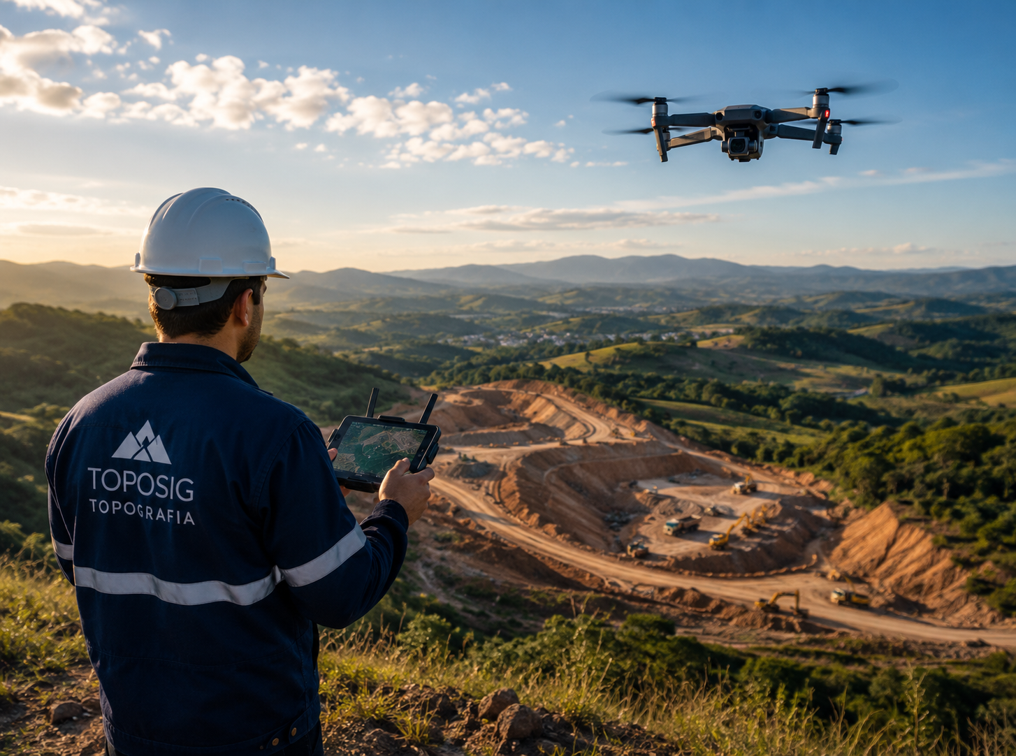 Aerofotogrametria com Drones
